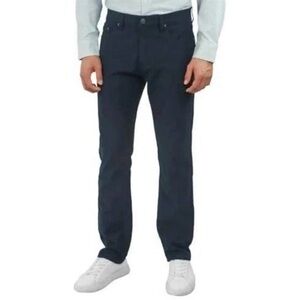 Jachs New York Slim Fit Pants 32/30 Navy Blue Stretch Casual Chino $89 Retail